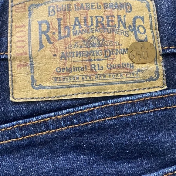 RALPH LAUREN BLUE LABEL THOMPSON 650 STRETCH JEANS SIZE 29 HOT - Picture 7 of 12